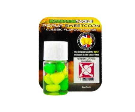 Насадки искусственные Enterprise Green Lipped Mussel Corn Yellow/Green