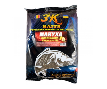 Макуха 3KBaits жареная кислая груша 1кг