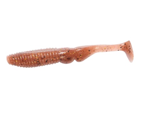 Силікон Lucky John Mr.Greedy 3.9" 5шт #S07 Brown mud