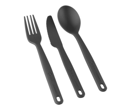 Набор столовых приборов Sea to Summit Camp Cutlery Set Charcoal
