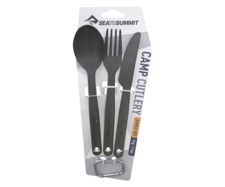 Набор столовых приборов Sea to Summit Camp Cutlery Set Charcoal