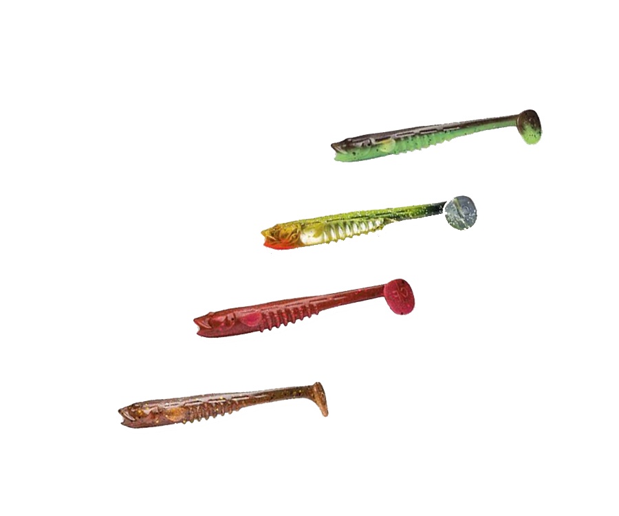 Виброхвост Crazy Fish Nano Minnow 5" #M605SL