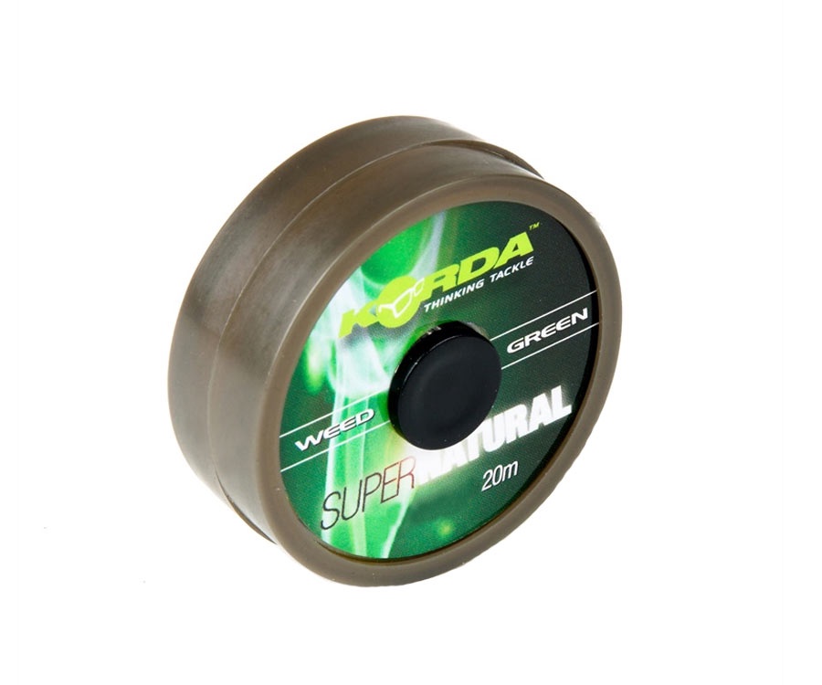 Плетеный лидер Korda Super Natural Weedy Green 18 lb