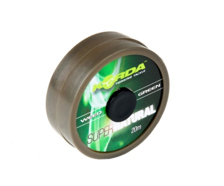 Плетеный лидер Korda Super Natural Weedy Green 18 lb
