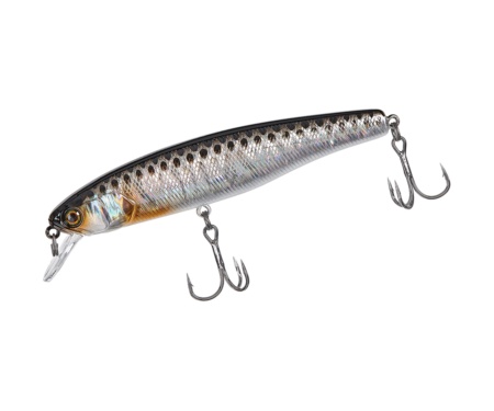 Воблер Jackall Smash Minnow 100SP 100мм 16.6г HL Silver & Black