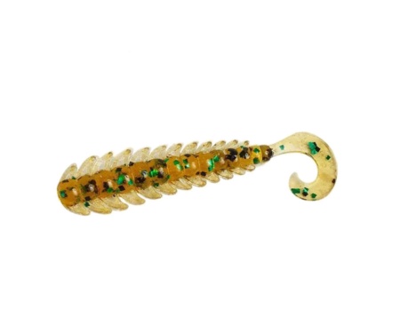 Твистер Bait Breath Bugsy 2,5" Rock Soul #Ur24 Pumpkin-Green-Seed