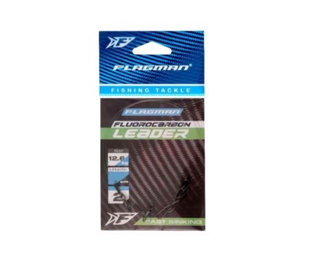 Повідець Flagman Fluorocarbon Leader 12.6кг 30см