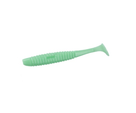 Силікон Angry Baits Shiner 5" 09 Green Milk UV