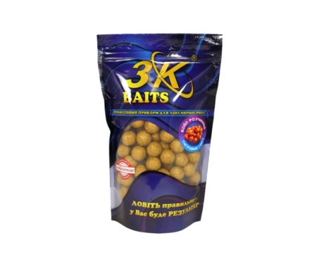 Бойли 3KBaits 20мм тигровий горіх 0,4кг
