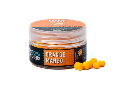 Вафтерc Carp Catchers Fluo Dumbell Wafters ORANGE MANGO 10*7 та 8*5мм