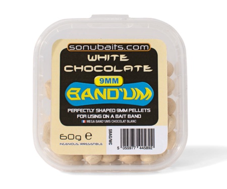 Пелетс насадочний Sonubaits Band'Um 9 мм White Chocolate