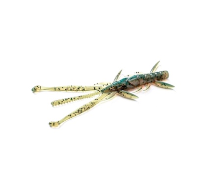 Силікон Fishup Shrimp 3.6" #019 Motor Oil/Red