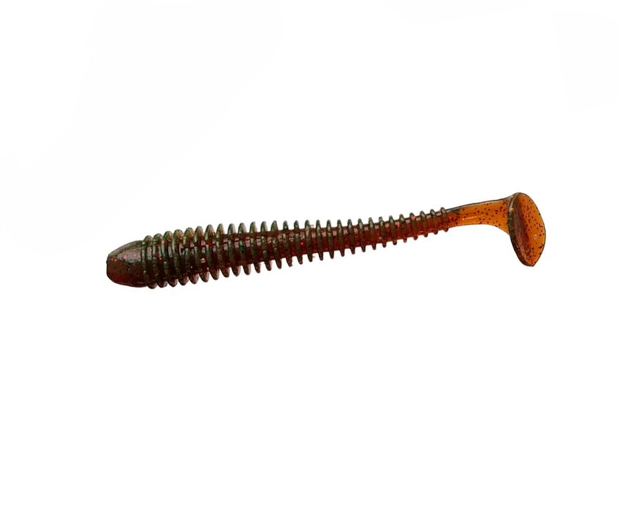 Виброхвост Crazy Fish Vibro Worm 4'' #10 кальмар