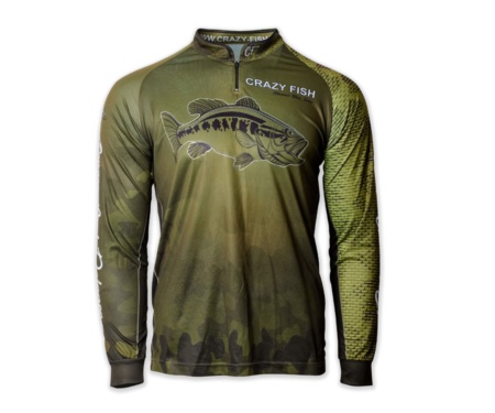 Реглан Crazy Fish Camo Fish Scale L