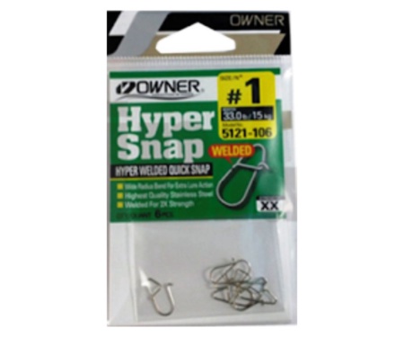 Застежка Owner Hyper Welded Quick Snap №01