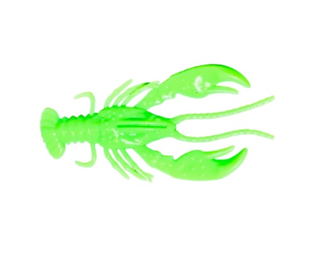 Силикон Angry Baits Kraken 3.6" 10 Acid Green UV
