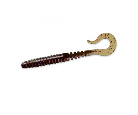 Силікон Fishup Vipo 3.6" #050 Green Pumpkin Brown/Red & Purple