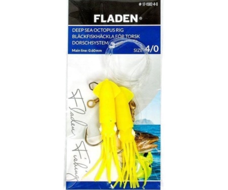 Оснастка морская Fladen Octopus Solid Yellow