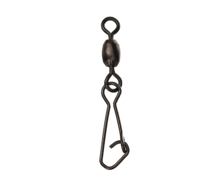 Фідерна застібка з вертлюгом Flagman Feeder Hooked Snap Link Swivels L