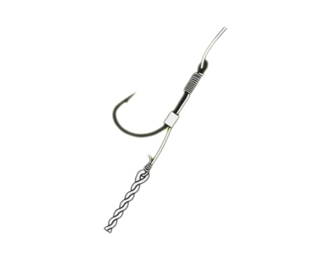 Гачок з повідцем Owner Method Feeder Spear FD-11 №08 0.22мм