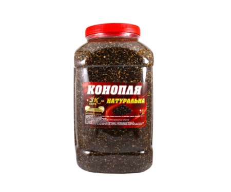 Прикормка 3K Baits Конопля натуральнaя 5л