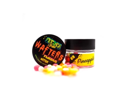 Бойли Feeder Strike Wafters Fluoro 5x6мм Pineapple