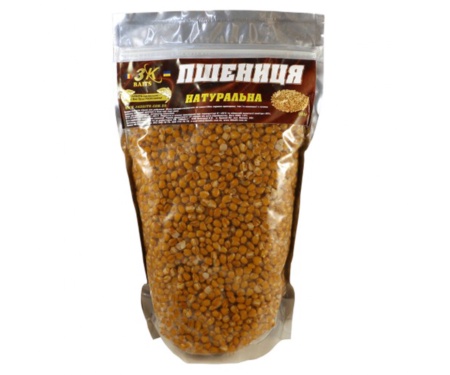 Прикормка 3KBaits Пшеница натуральная 0.8кг