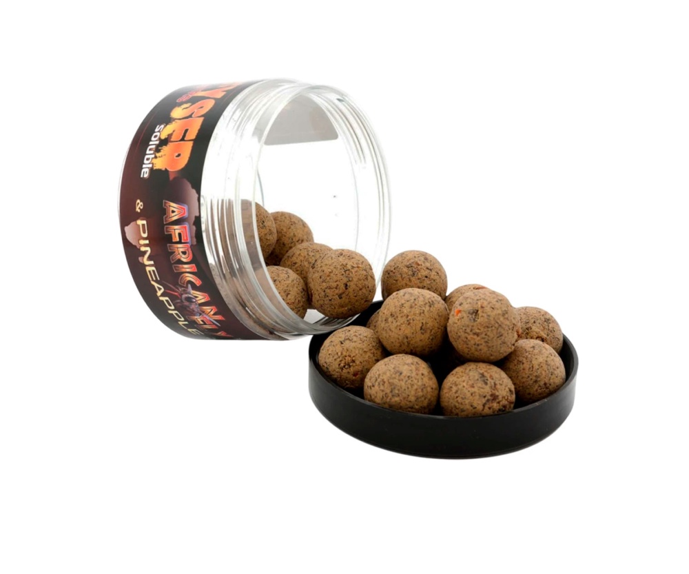 Бойлы Trinity Baits Geyser Soluble 16мм African Fly Pineapple