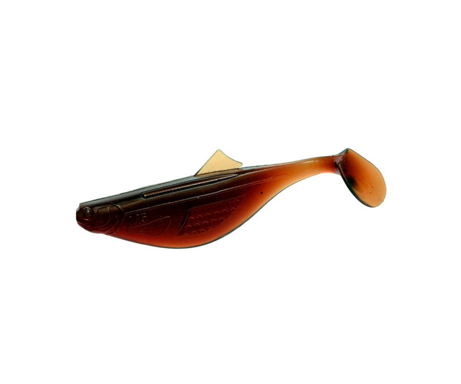 Виброхвост M5 Craft Baby Bream 4" #032 Motor Oil Classic