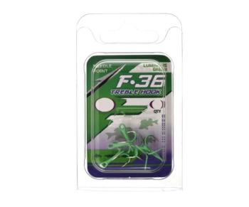Тройник Flagman F36 Luminous Green №10 #2