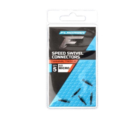 Коннектор для поводка быстросъемный Flagman Speed Swivel Connectors Micro
