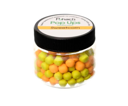 Бойли Puhach Baits Pop-Ups 8мм Multicolor Sweetcorn