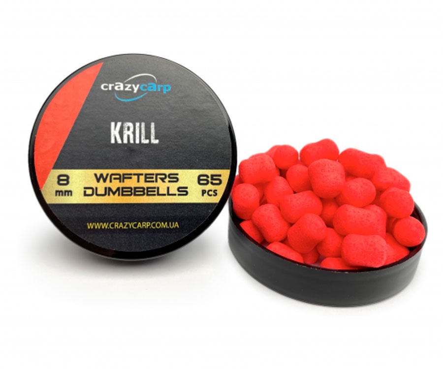 Бойлы Crazy Carp Wafters Krill 8мм