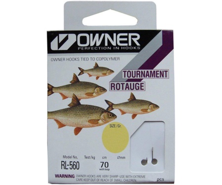 Гачки з повідцем Owner Tournament Rotauge RL-560 №10