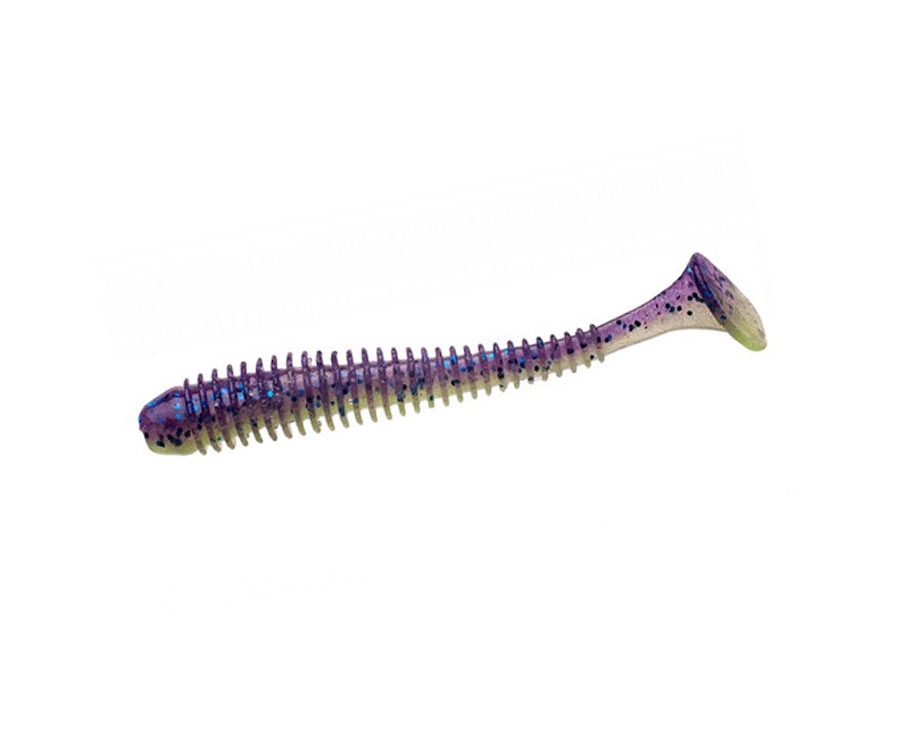 Виброхвост Keitech Swing Impact 3.5" PAL#06 Violet Lime Berry