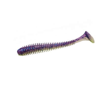 Виброхвост Keitech Swing Impact 3.5" PAL#06 Violet Lime Berry