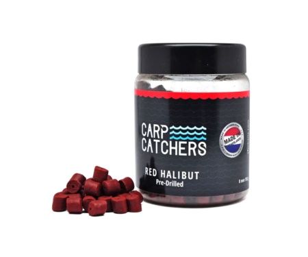 Пеллетс Carp Catchers Red Halibut Hook Pre-Drilled 8 мм 150 г