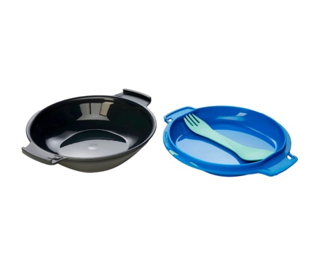 Набор посуды Humangear GoKit Light 5-tool Mess Kit Charcoal/Blue