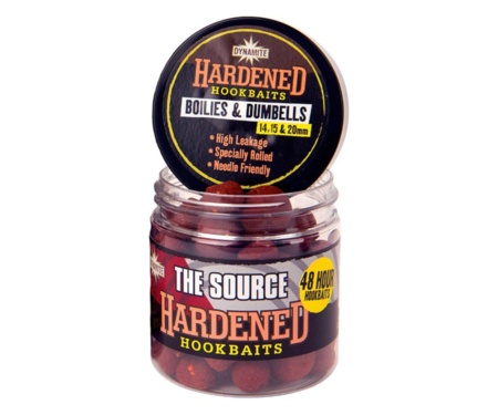 Бойли Dynamite Baits Source Hardened Hookbaits Dumbells 14мм & Boilies 15/20мм