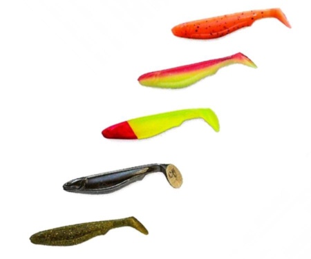 Силікон Crazy Fish Slim Shaddy 3.2" #M607SL