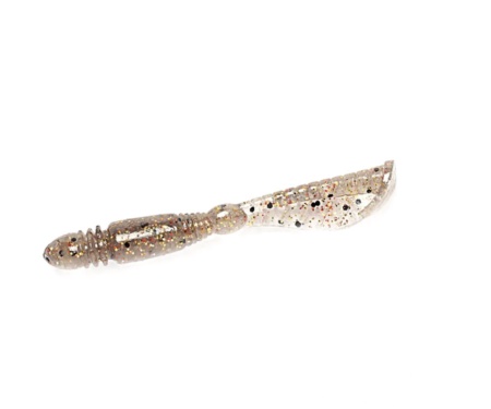 Силікон Lucky John Tig Tail 2.8" #S02 Gold Asphalt