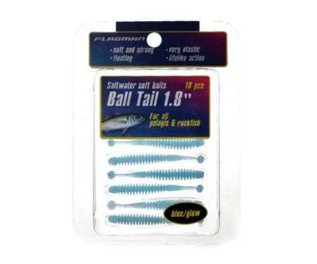 Черв'як Flagman Ball Tail 1.8" #12