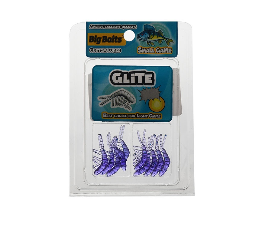 Нимфа Big Baits Glite 1.3" #109 Dark Violet