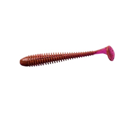 Силікон Crazy Fish Vibro Worm 5'' #12 кальмар