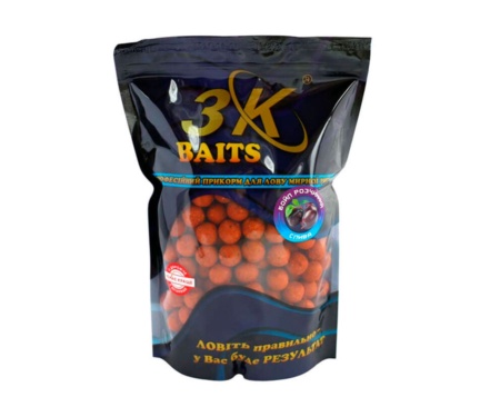 Бойл розчинний 3KBaits 16мм 800г слива