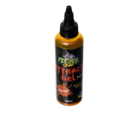 Атрактант Feeder Strike Attract Gel Toxic Smoked Gel 100мл Sousage
