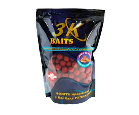 Бойл розчинний 3KBaits 16мм 800г індійські спеції