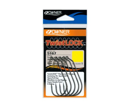 Гачки Owner 5167 Twist Lock №5/0