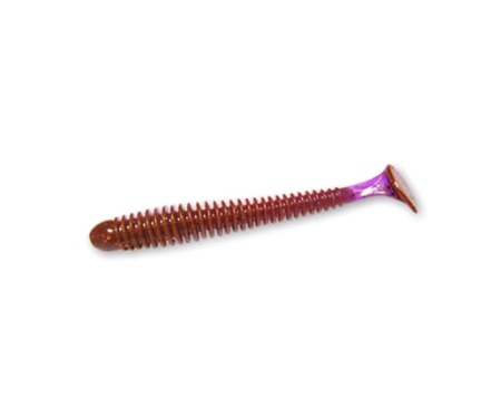 Силікон Crazy Fish Vibro Worm 4" #12