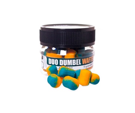 Бойли Carp Zoom Duo Dumbel Wafters 8x12мм 15г Squid-Apricot